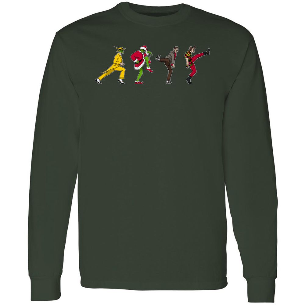 Long Sleeve T-Shirt - 3SBS6WGG - Forest Green - 4