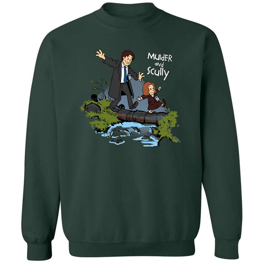 Classic Unisex Sweatshirt - NQ82XYPK - Forest Green - 4