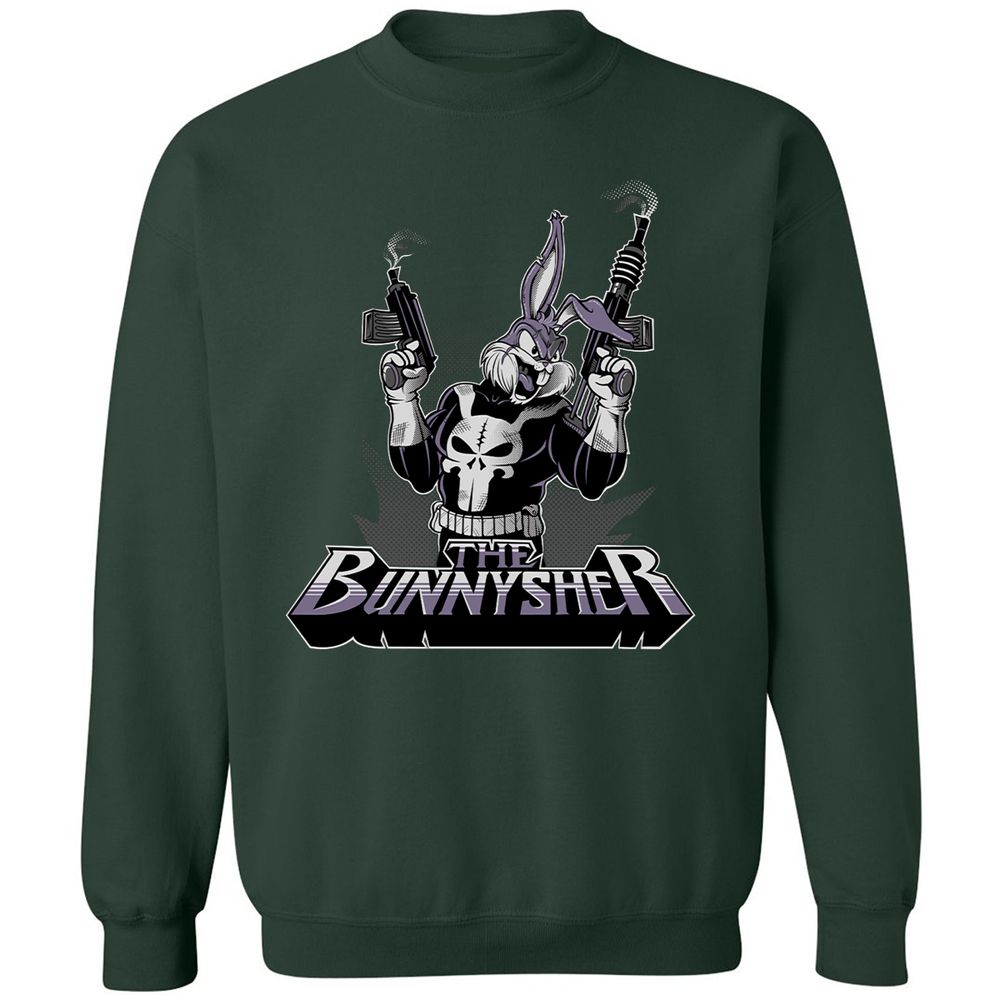 Classic Unisex Sweatshirt - V3D9Z6UH - Forest Green - 4