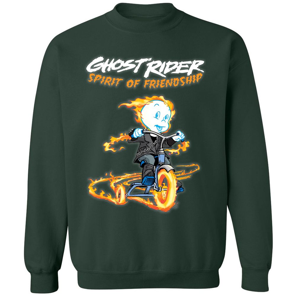 Classic Unisex Sweatshirt - HKMZ1F69 - Forest Green - 4