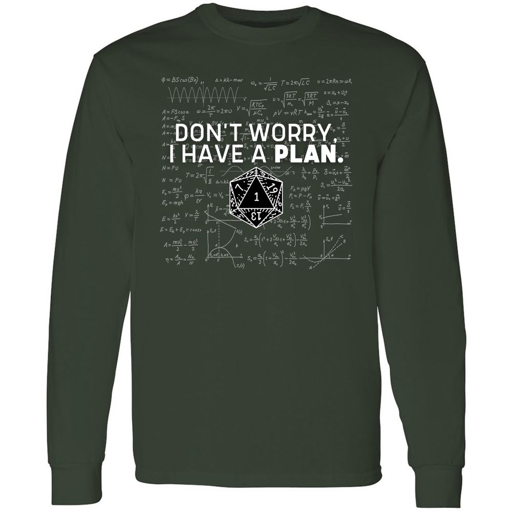 Long Sleeve T-Shirt - K6F5ABZL - Forest Green - 4