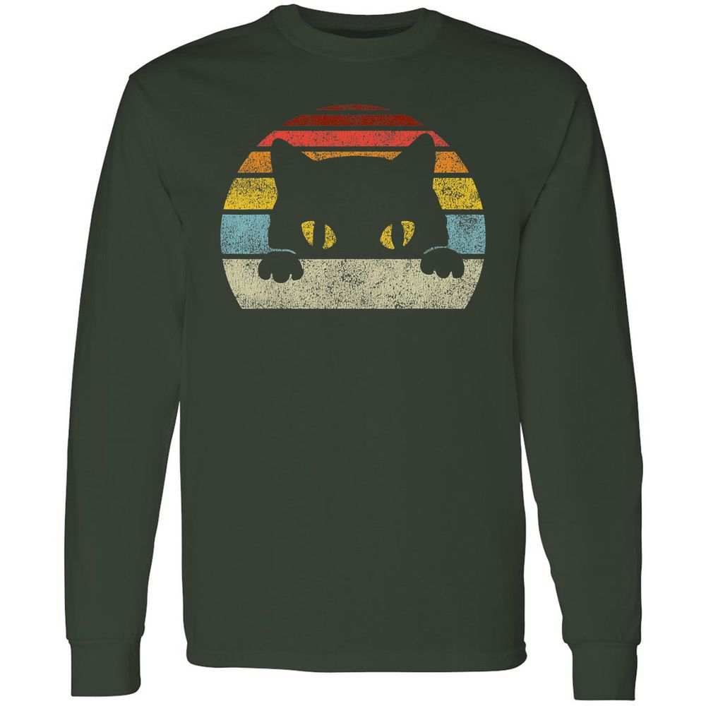 Long Sleeve T-Shirt - V9EE75MN - Forest Green - 4