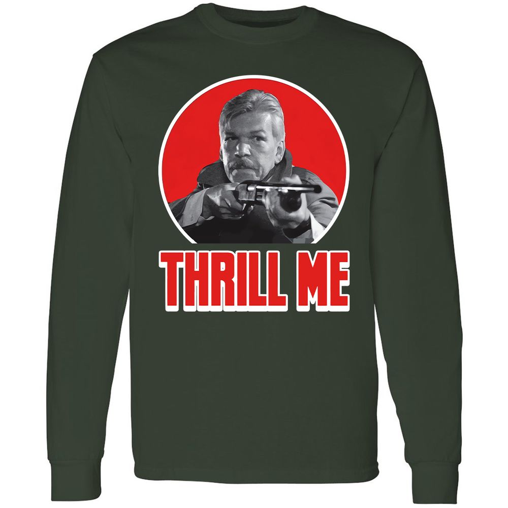 Long Sleeve T-Shirt - CRL87BTD - Forest Green - 4
