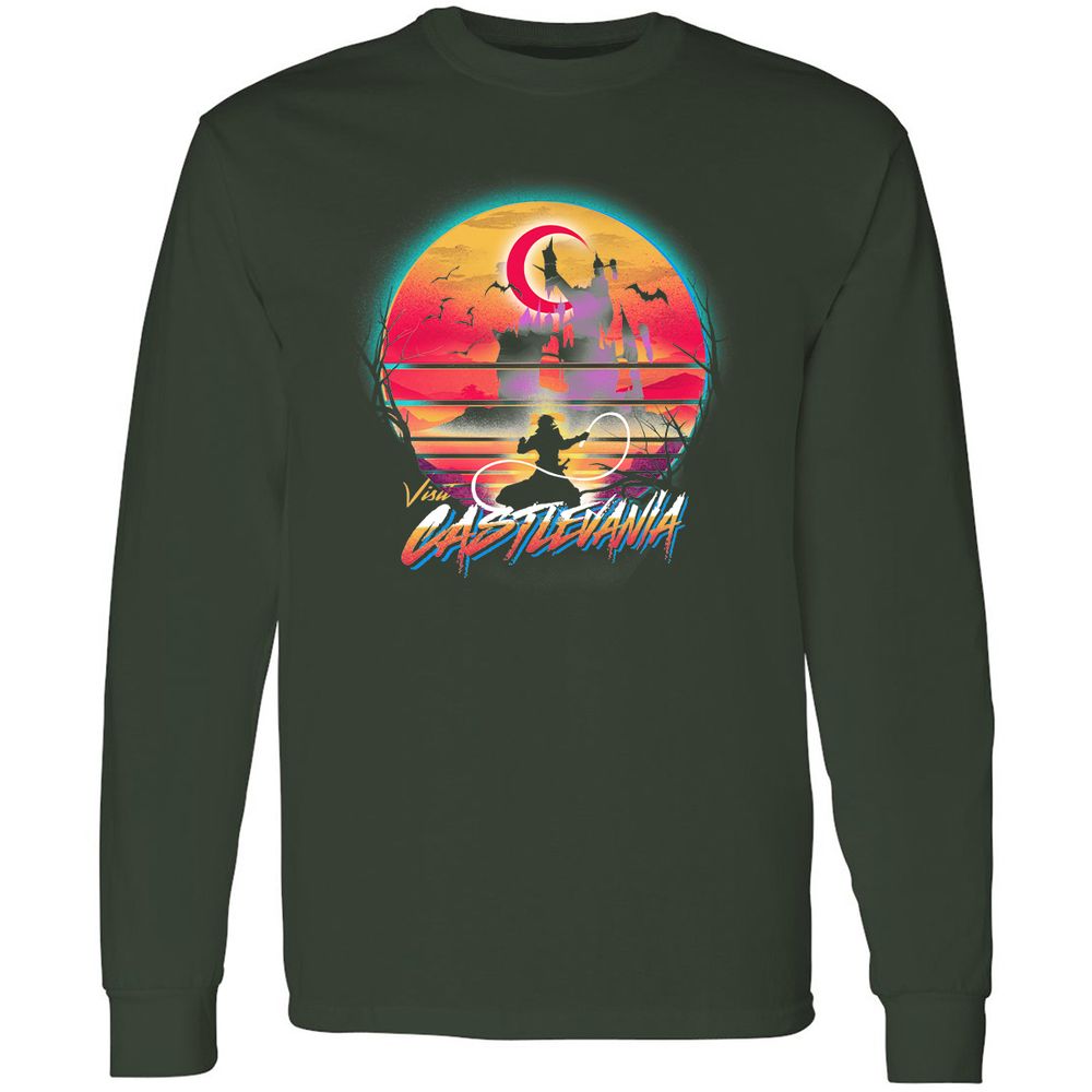 Long Sleeve T-Shirt - MV9KTMZB - Forest Green - 4