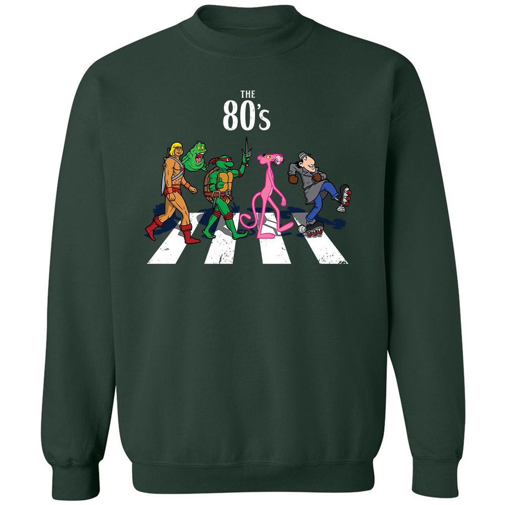 Classic Unisex Sweatshirt - HA29KV3Z - Forest Green - 4