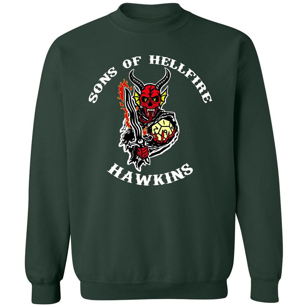 Classic Unisex Sweatshirt - FFJR28CX - Forest Green - 4