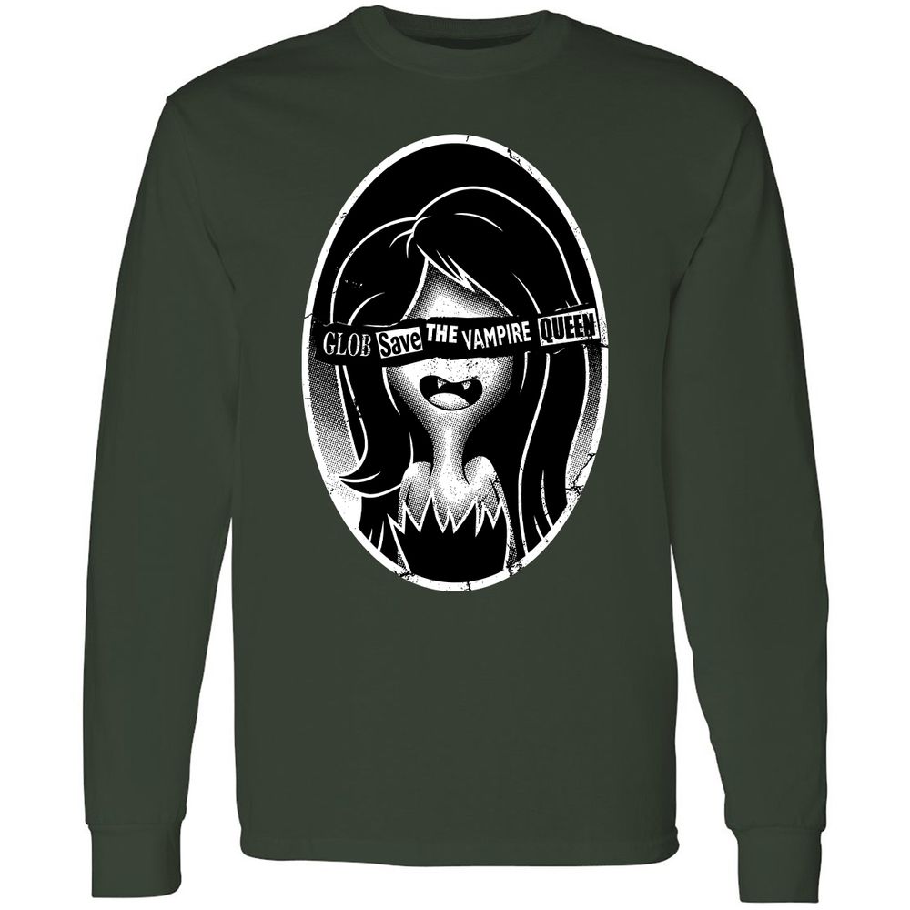 Long Sleeve T-Shirt - QTPGBRY8 - Forest Green - 4