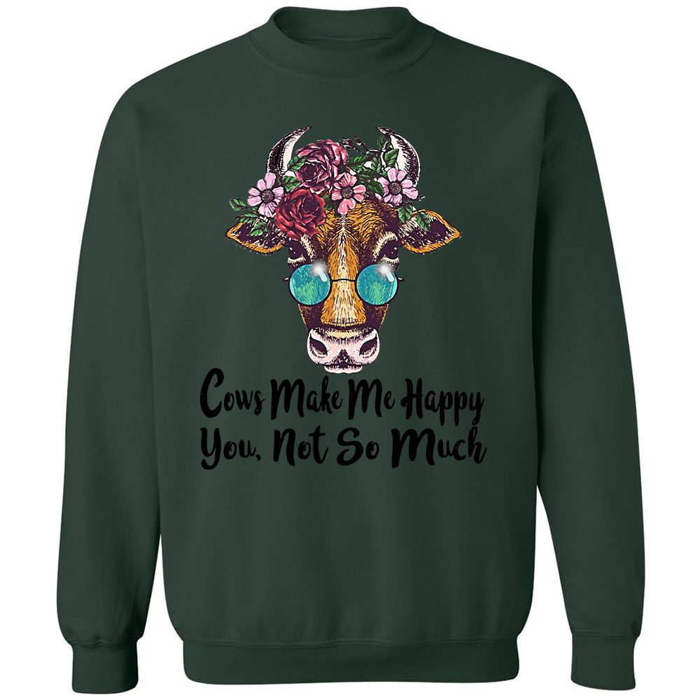 Classic Unisex Sweatshirt - RMQY1ZDW - Forest Green - 4