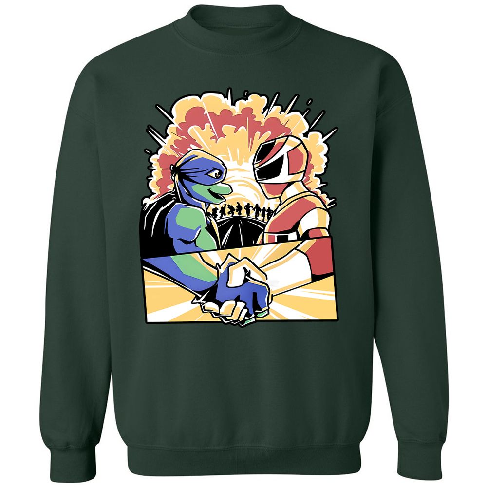 Classic Unisex Sweatshirt - HBYJVTR2 - Forest Green - 4