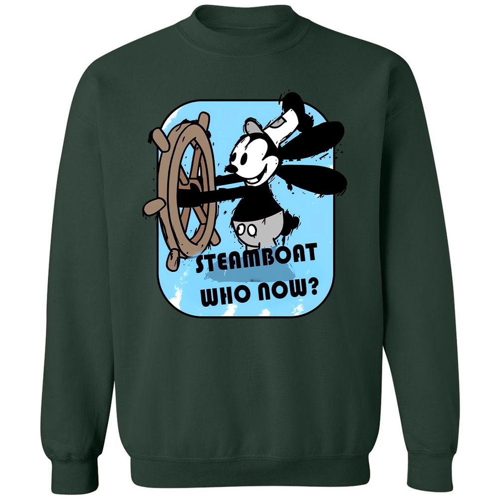 Classic Unisex Sweatshirt - U5FC7AFM - Forest Green - 4