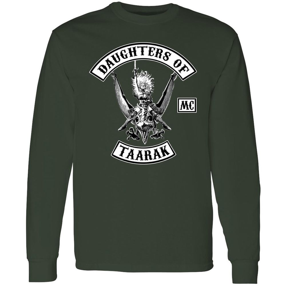 Long Sleeve T-Shirt - EZWK5H52 - Forest Green - 4