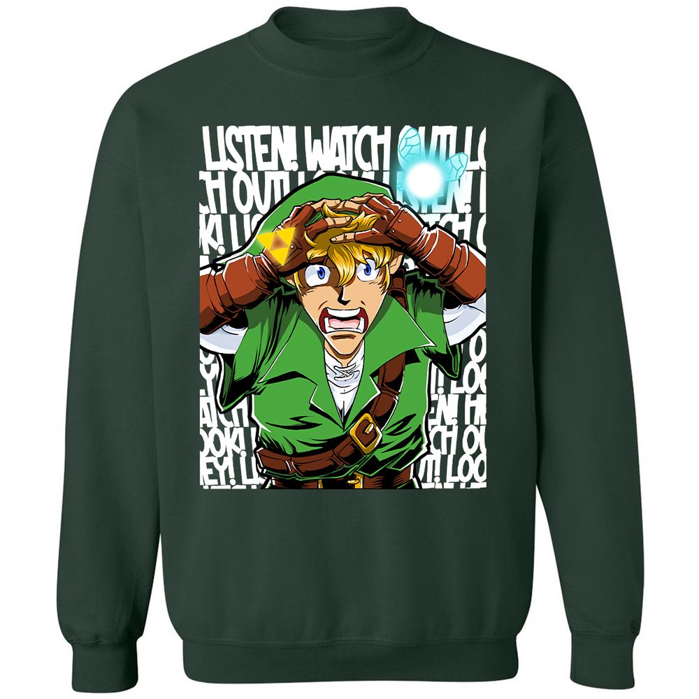Classic Unisex Sweatshirt - EBH6BSNG - Forest Green - 4