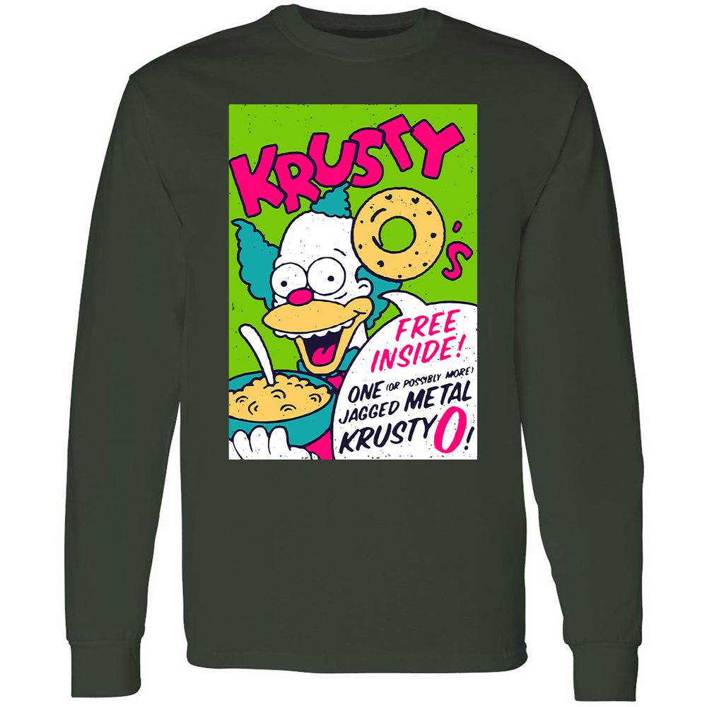 Long Sleeve T-Shirt - 4JVQXJAH - Forest Green - 4