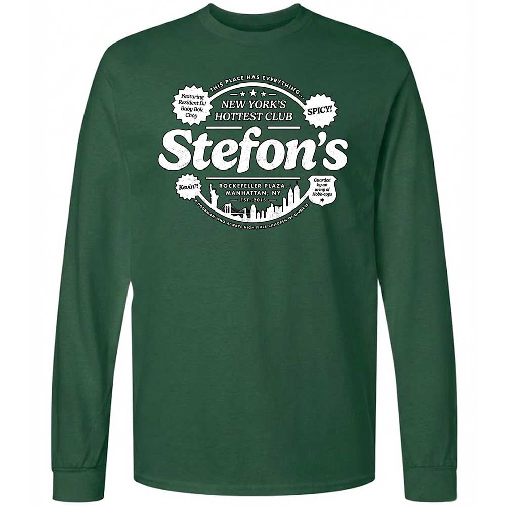 Long Sleeve T-Shirt - GGDXEYV4 - Forest Green - 4