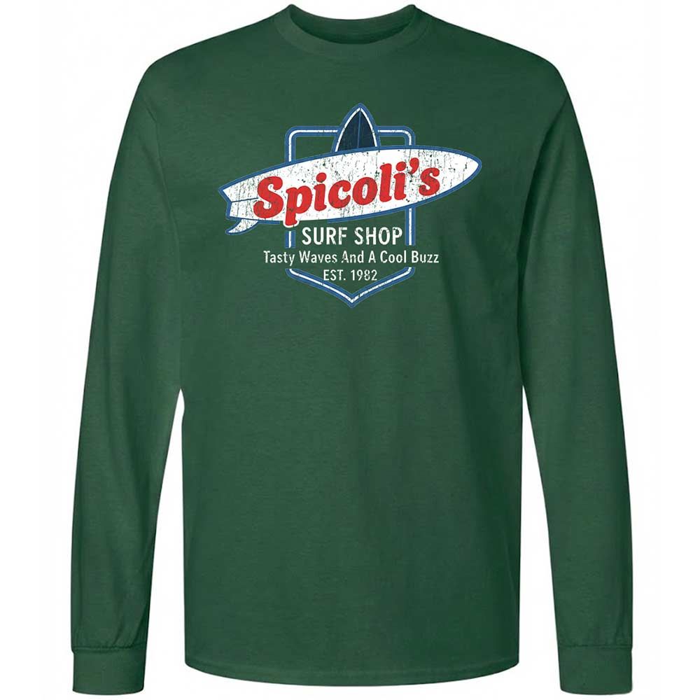 Long Sleeve T-Shirt - 6JLT2FP6 - Forest Green - 4
