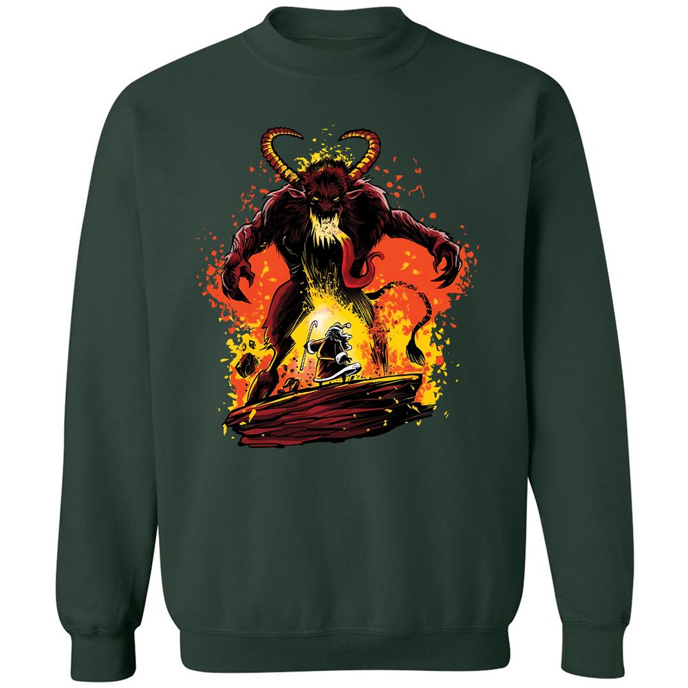 Classic Unisex Sweatshirt - VZZQ5D7T - Forest Green - 4