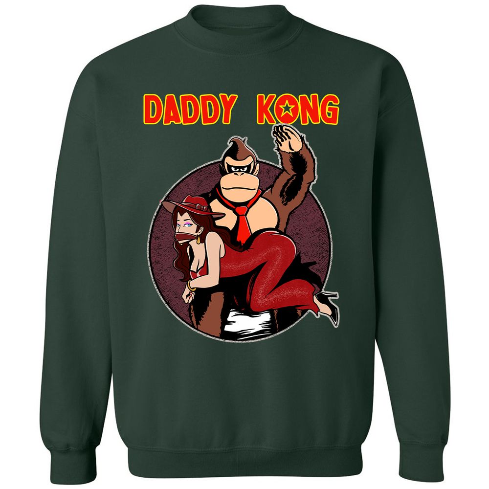 Classic Unisex Sweatshirt - ZYCBKCVB - Forest Green - 4