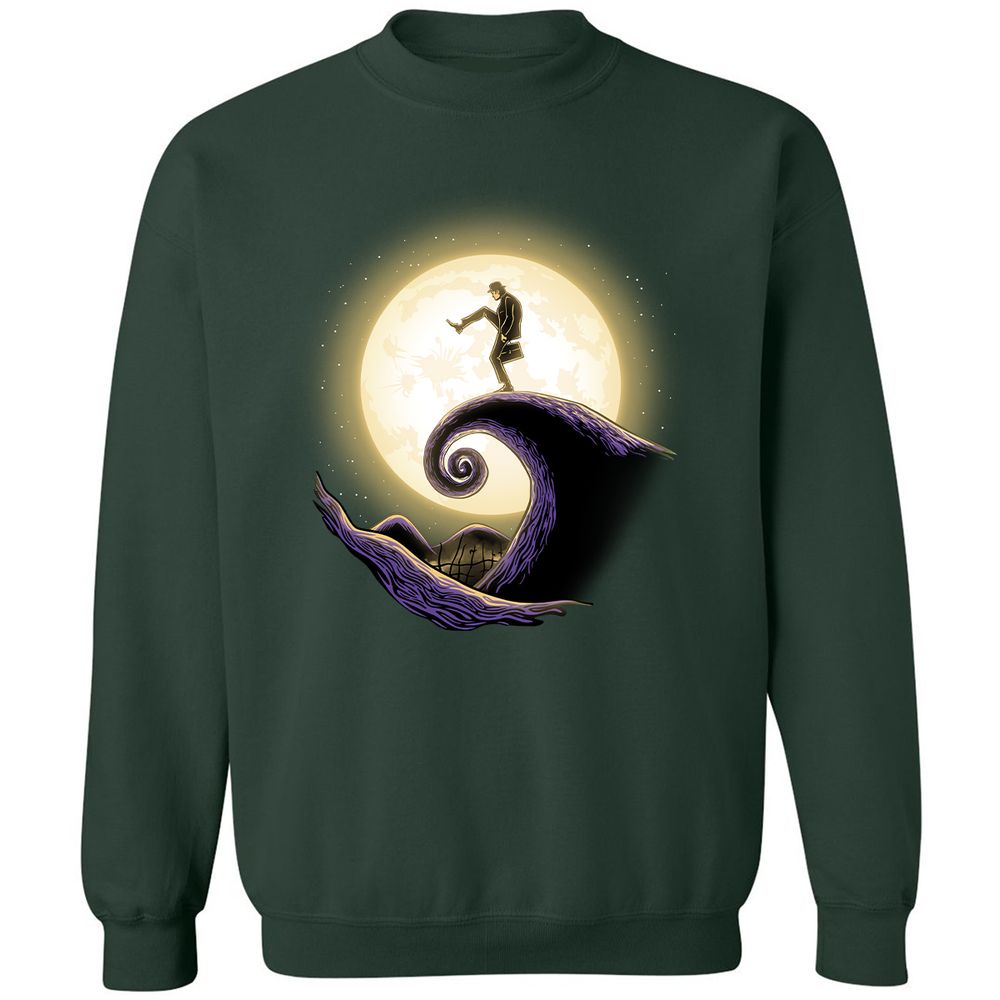 Classic Unisex Sweatshirt - F6X8YM9D - Forest Green - 4