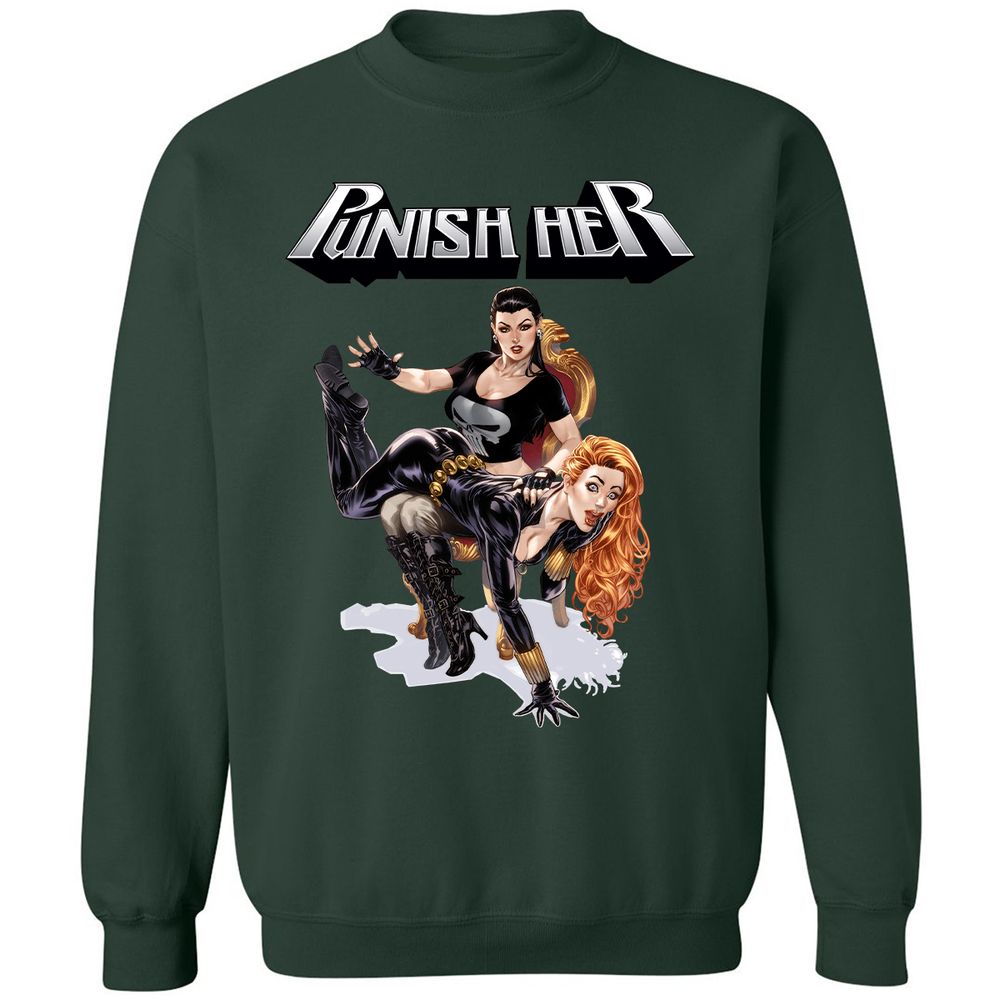 Classic Unisex Sweatshirt - QRTAT59U - Forest Green - 4