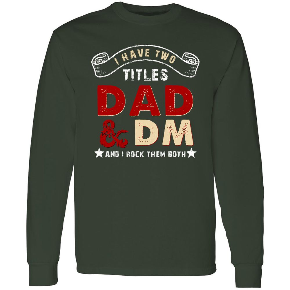 Long Sleeve T-Shirt - 7FLGK7H8 - Forest Green - 4