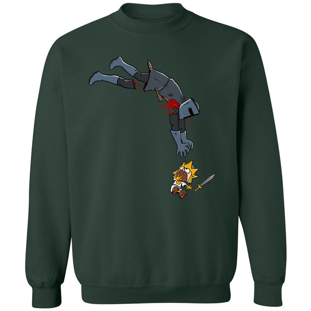 Classic Unisex Sweatshirt - KQ6S8FH8 - Forest Green - 4