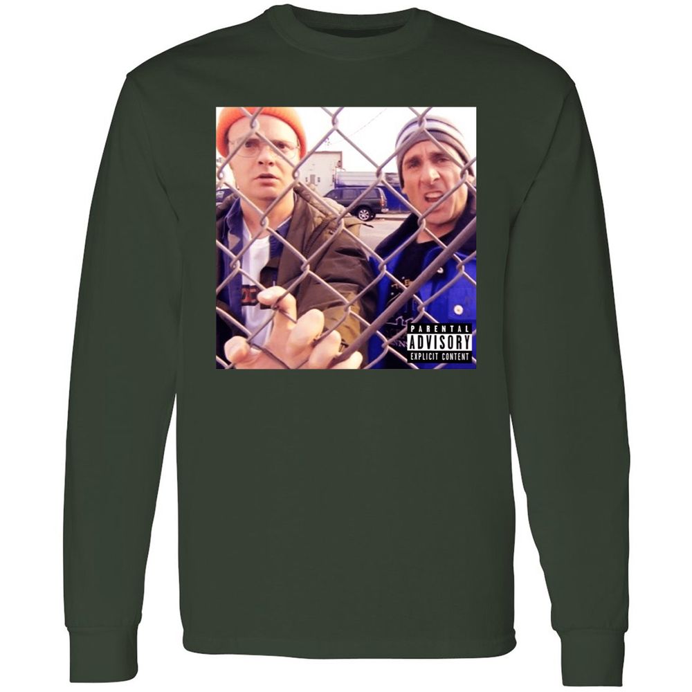 Long Sleeve T-Shirt - 4BZDP6P2 - Forest Green - 4