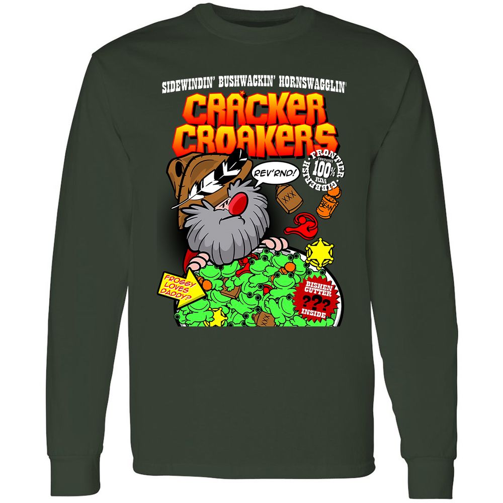 Long Sleeve T-Shirt - K9KRZ4UH - Forest Green - 4