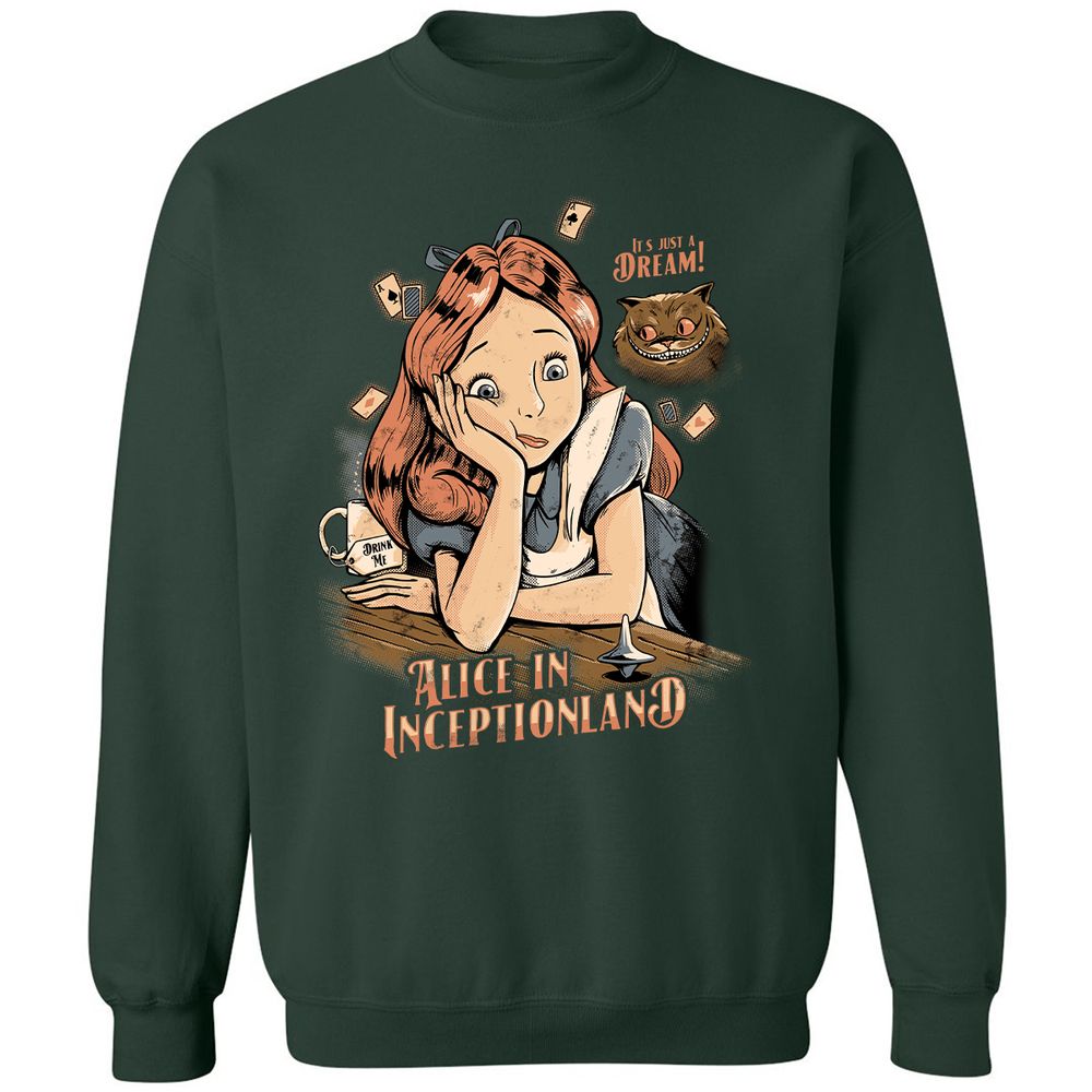 Classic Unisex Sweatshirt - ABHB4LUE - Forest Green - 4