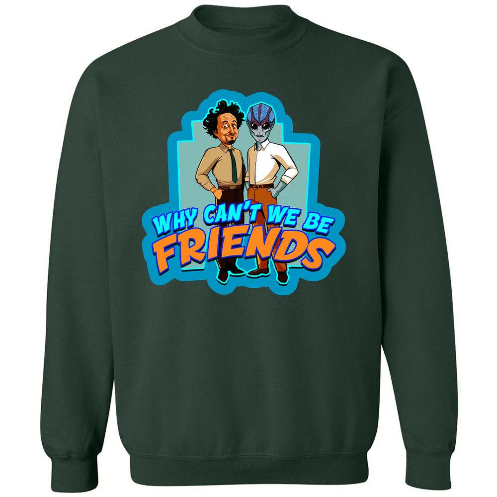 Classic Unisex Sweatshirt - WM72K794 - Forest Green - 4