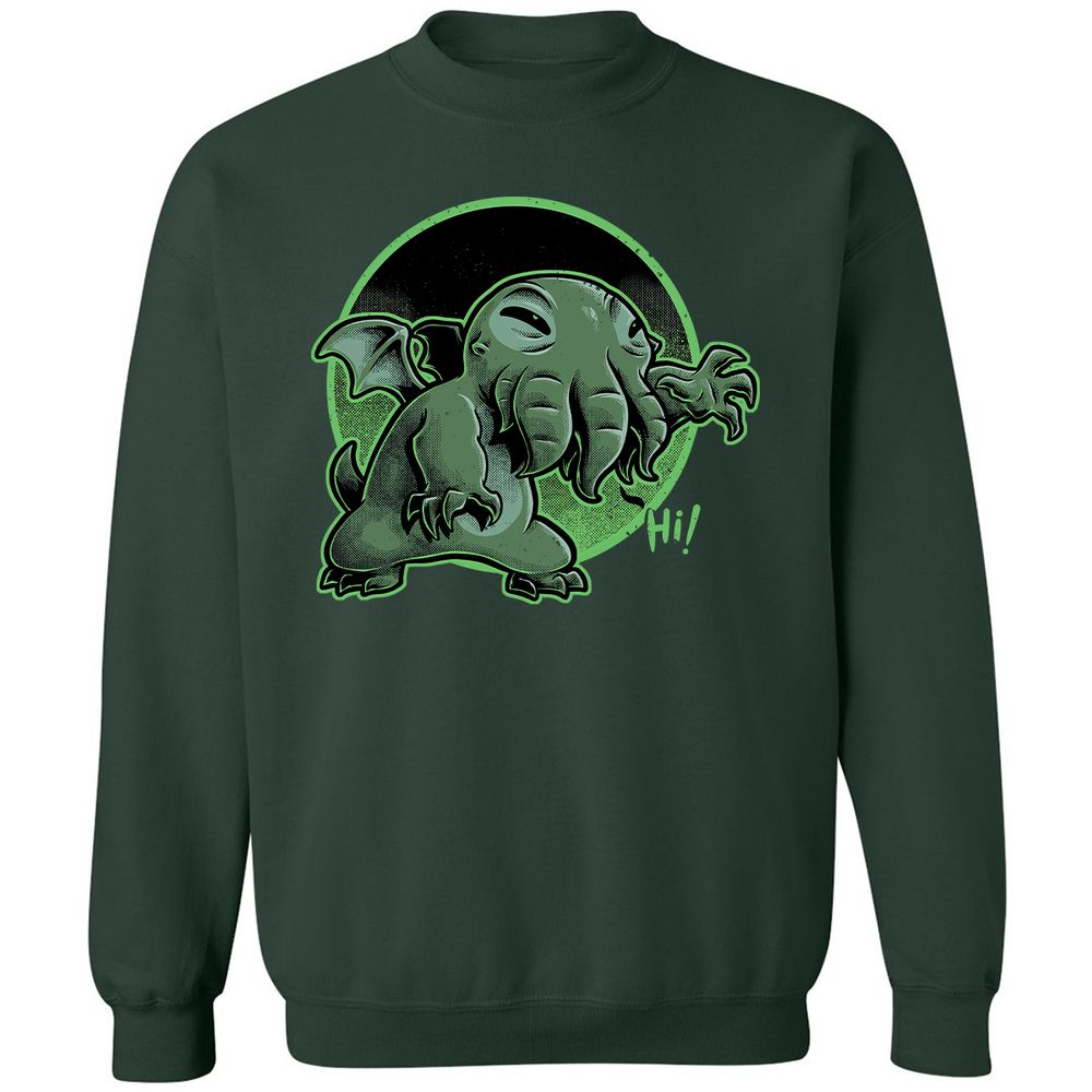 Classic Unisex Sweatshirt - N14RQYG1 - Forest Green - 4