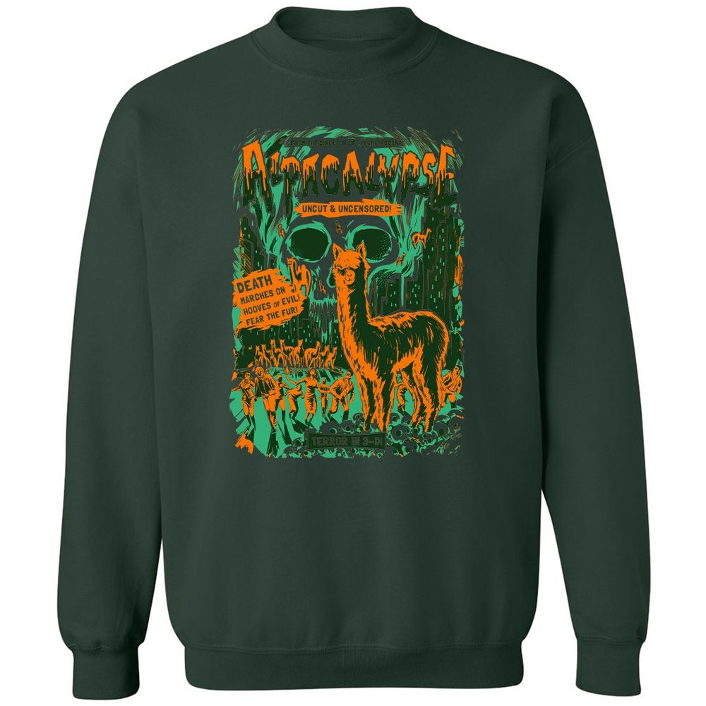 Classic Unisex Sweatshirt - ACWGZQVA - Forest Green - 4