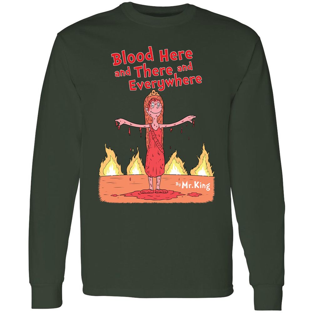 Long Sleeve T-Shirt - T9FHDWHL - Forest Green - 4