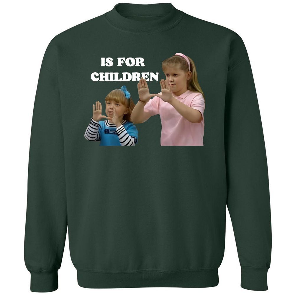 Classic Unisex Sweatshirt - 7SLSL2YK - Forest Green - 4