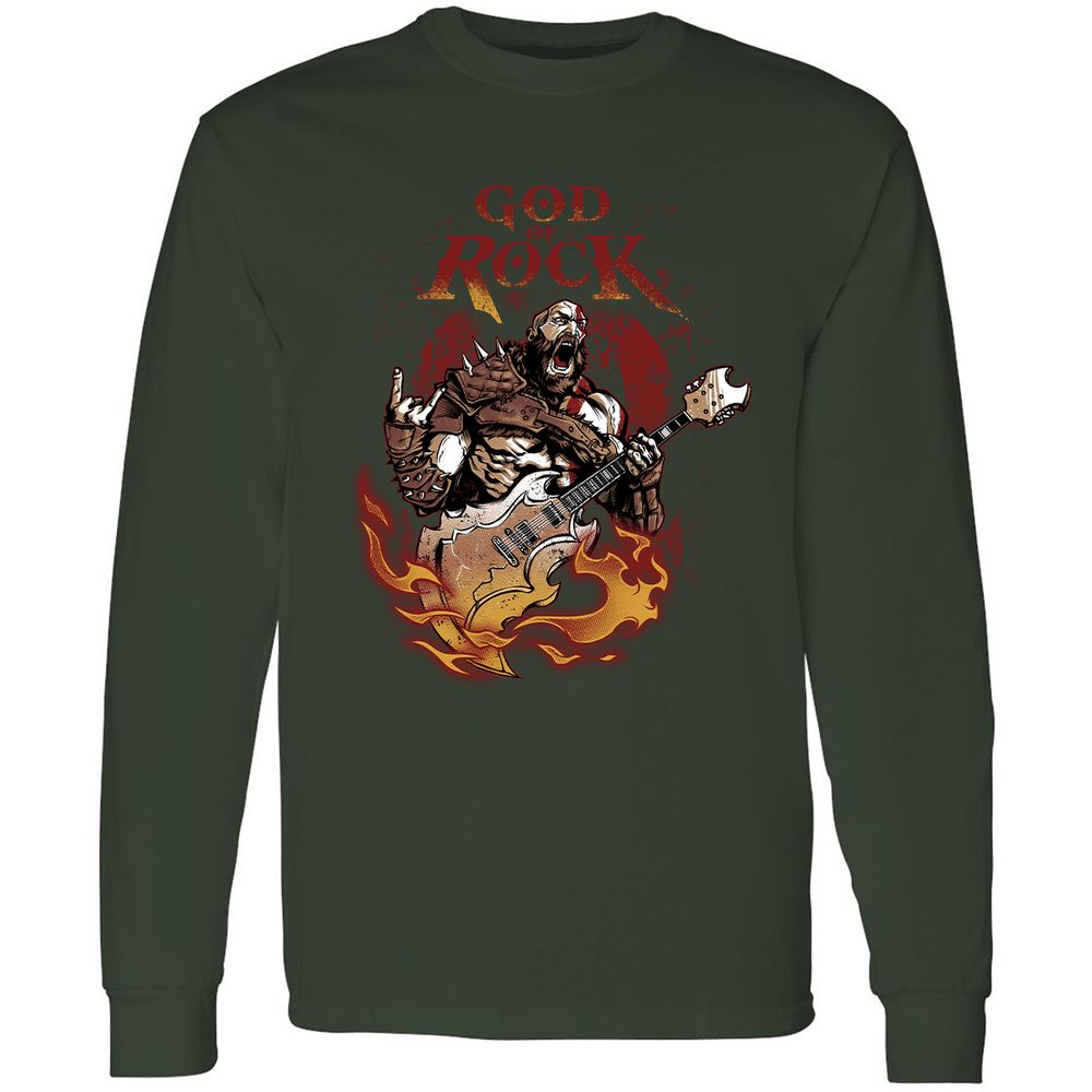 Long Sleeve T-Shirt - 46BUFL4V - Forest Green - 4