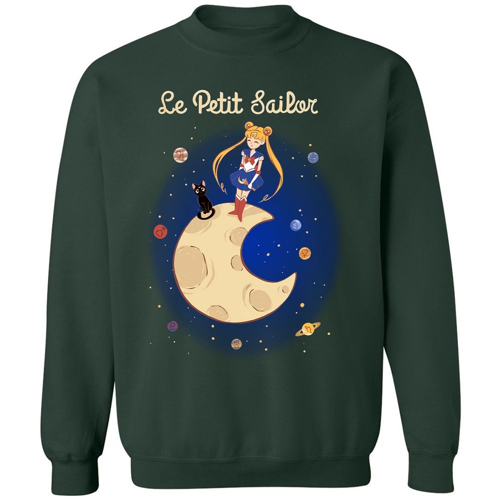 Classic Unisex Sweatshirt - HWBQZDNL - Forest Green - 4