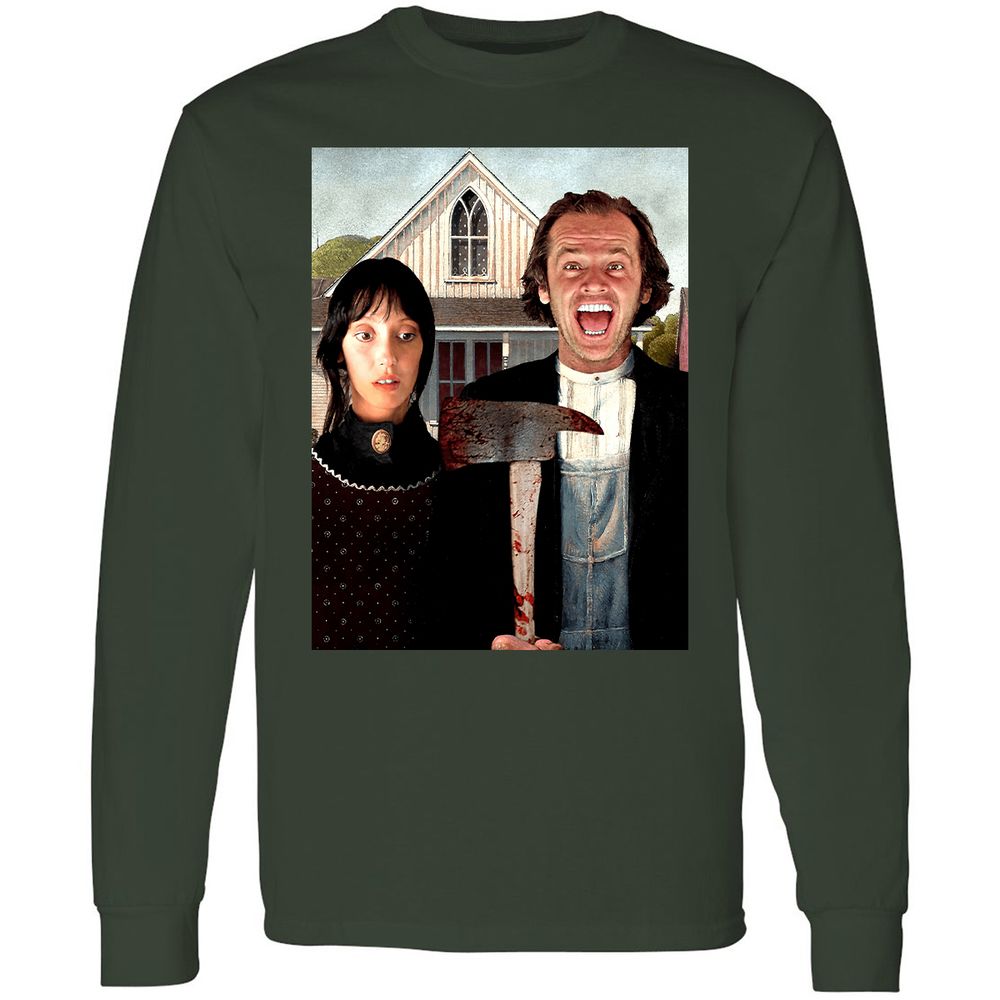 Long Sleeve T-Shirt - PAHGRBUD - Forest Green - 4