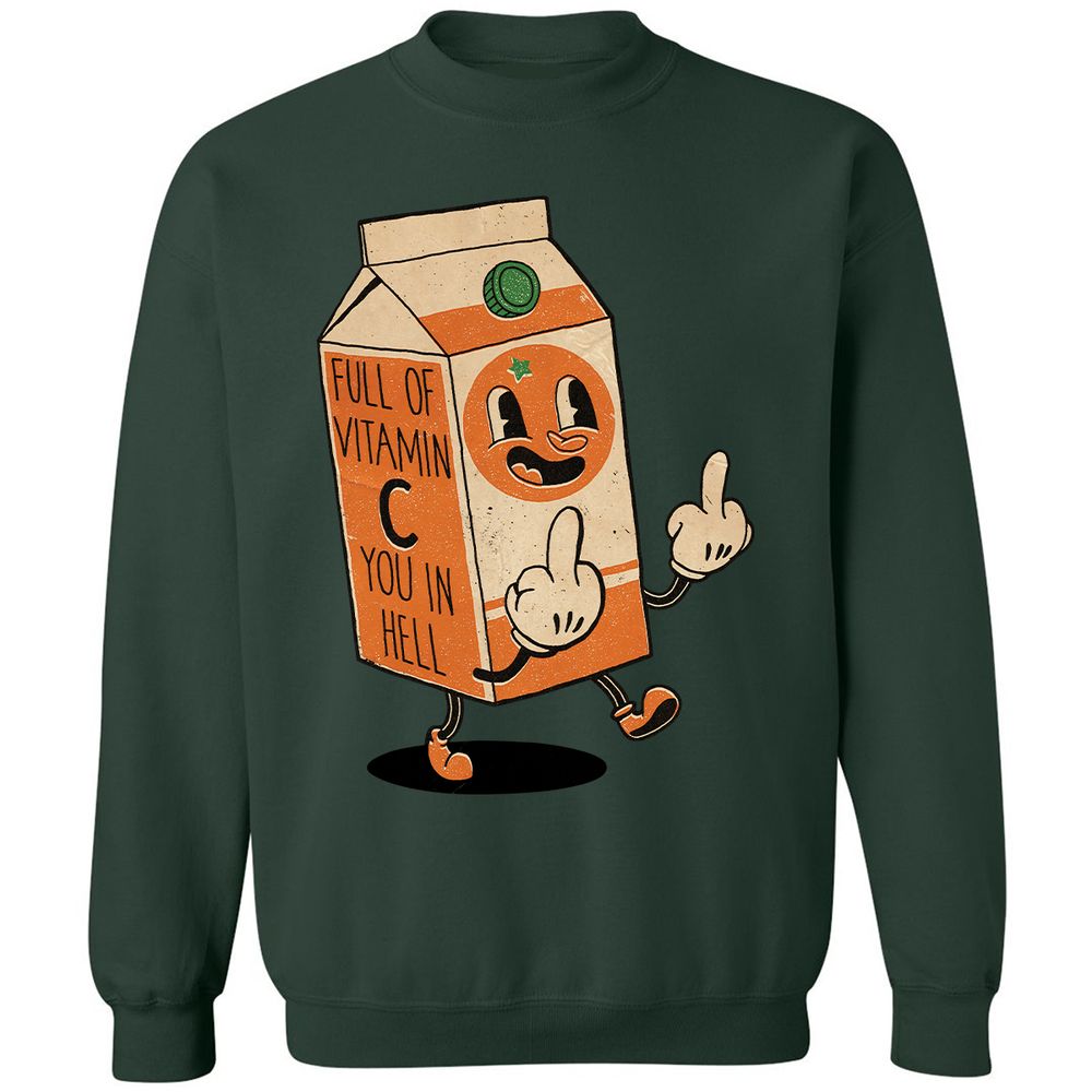 Classic Unisex Sweatshirt - KNNJH3KE - Forest Green - 4
