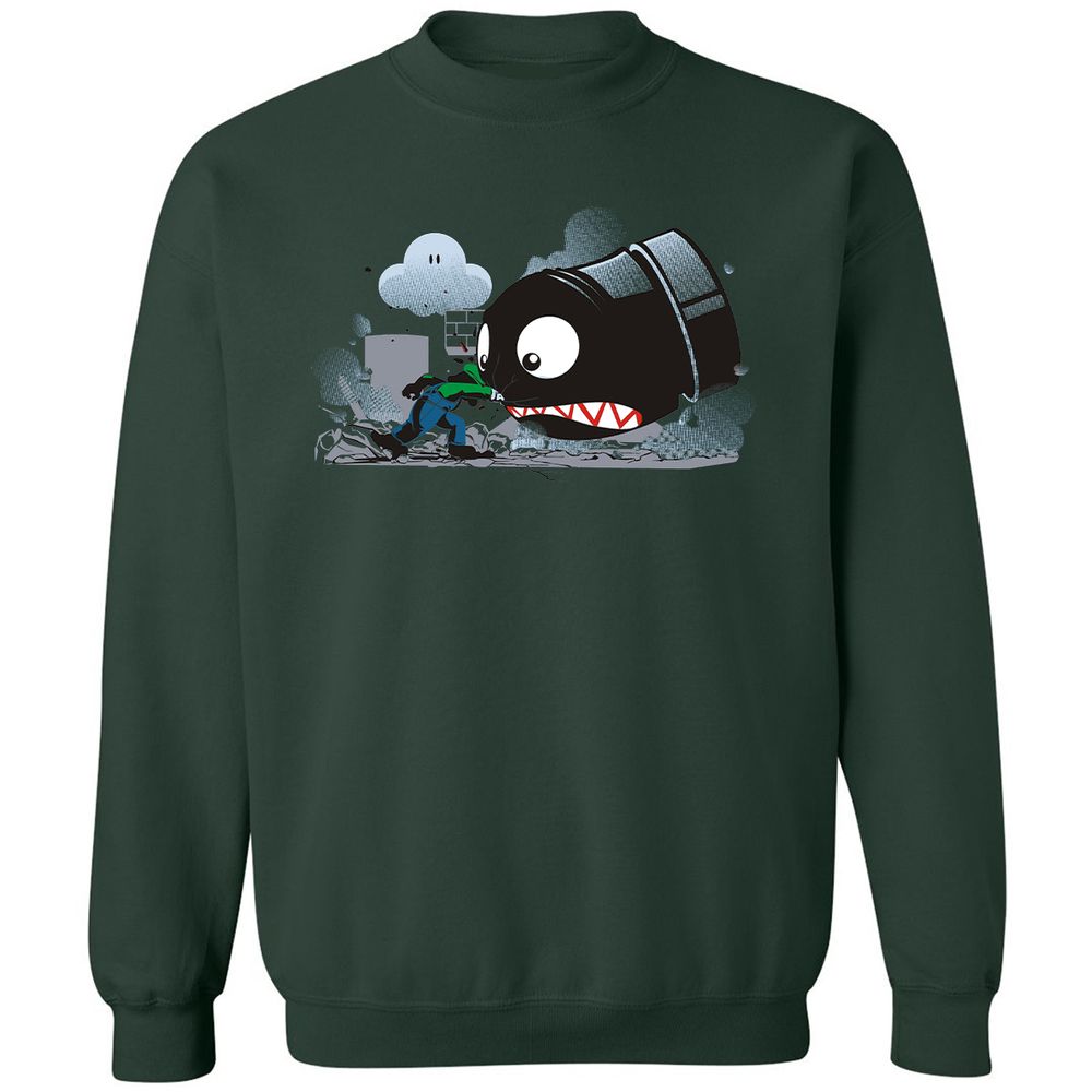 Classic Unisex Sweatshirt - 6R2NFP5T - Forest Green - 4