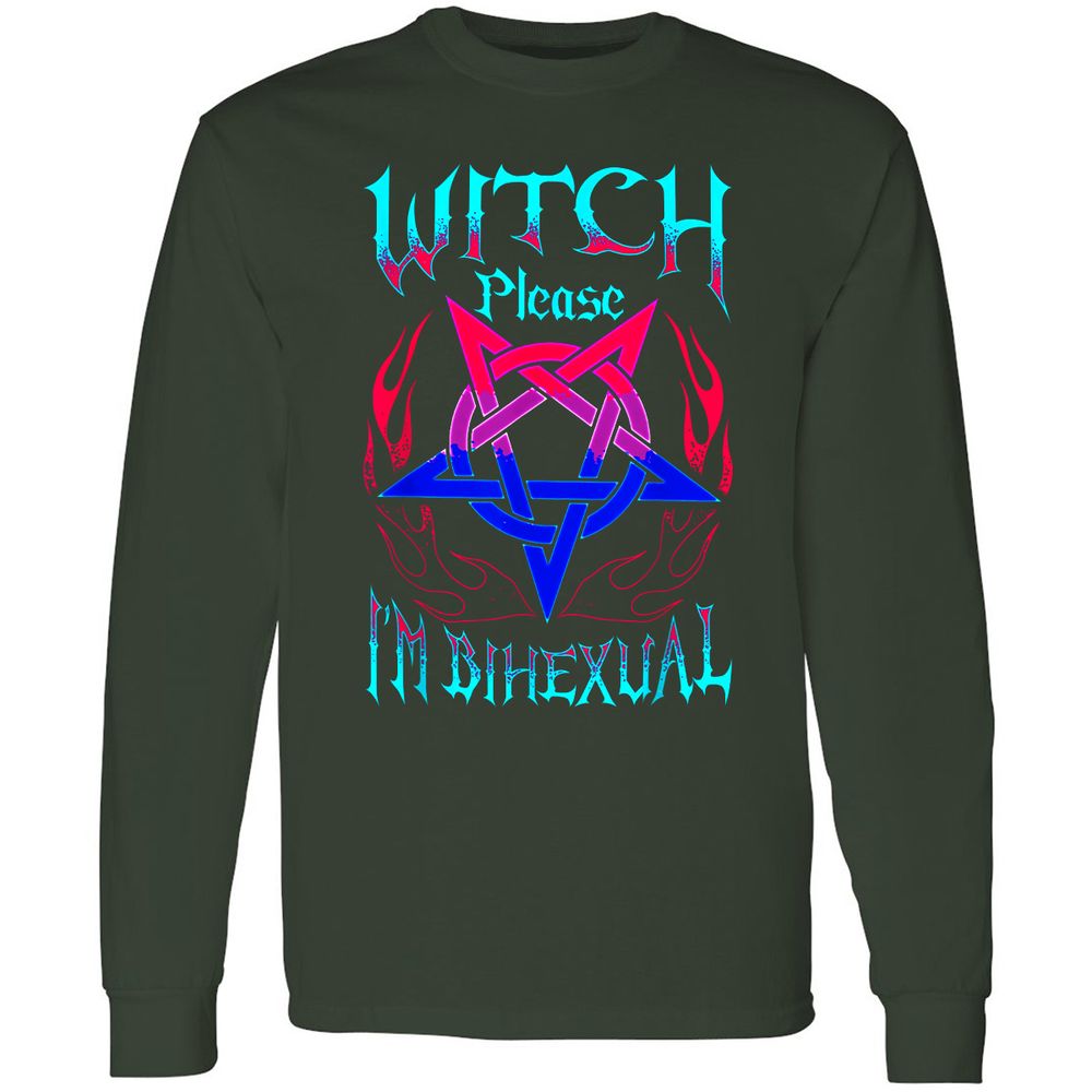Long Sleeve T-Shirt - 3SQL2MU1 - Forest Green - 4