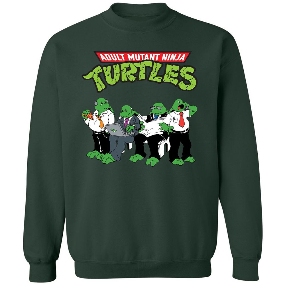 Classic Unisex Sweatshirt - SBUNH79Q - Forest Green - 4