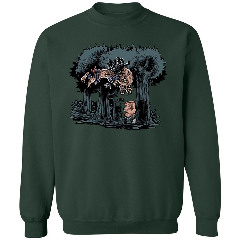 Classic Unisex Sweatshirt - FTEB1CBZ - Forest Green - 4