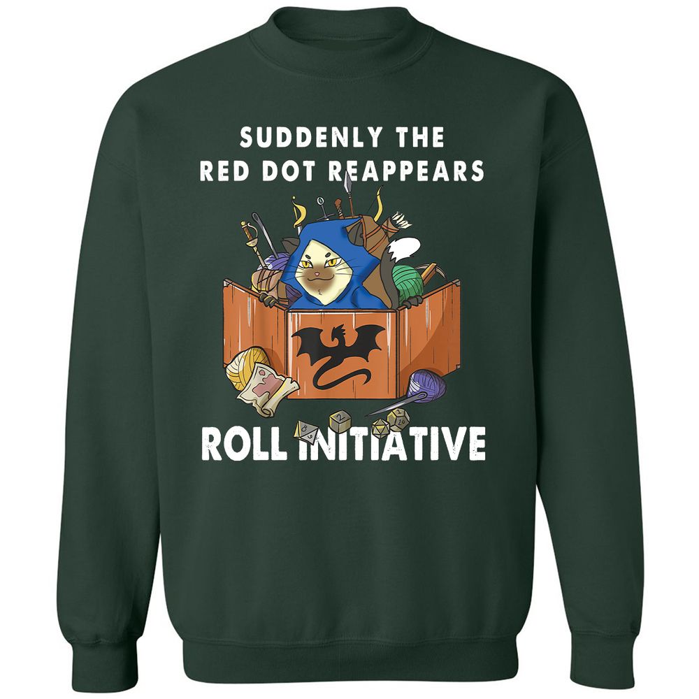 Classic Unisex Sweatshirt - 84LWX9QT - Forest Green - 4