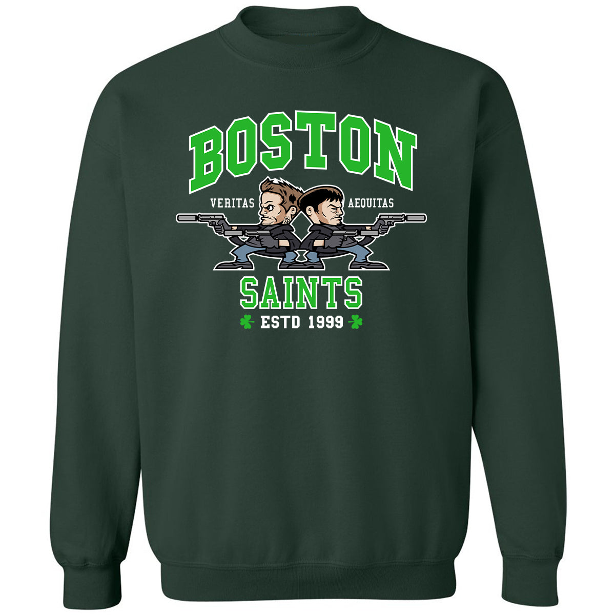 Classic Unisex Sweatshirt - DJ1PRYH6 - Forest Green - 4