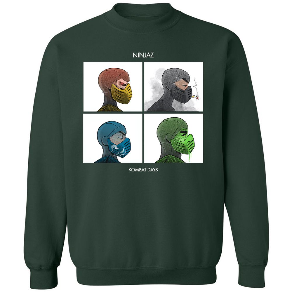 Classic Unisex Sweatshirt - L95J2WJT - Forest Green - 4