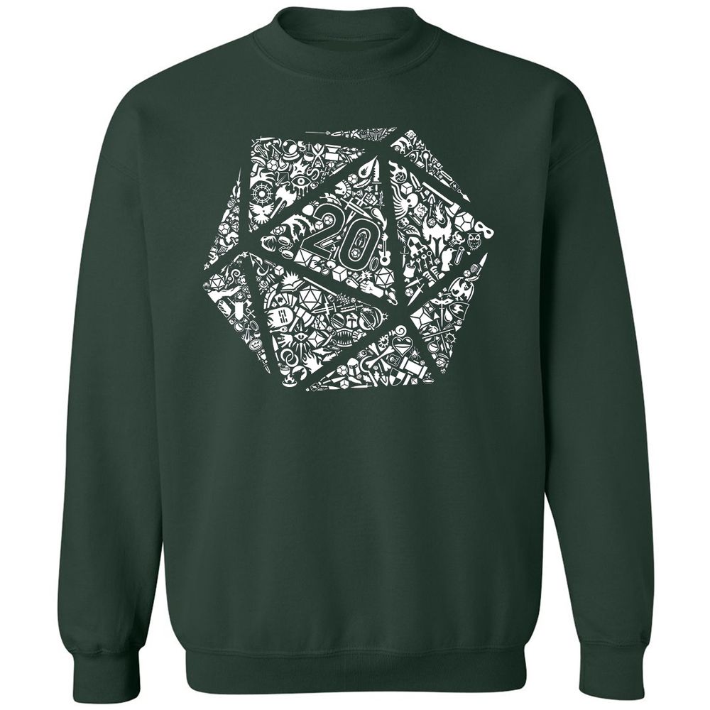 Classic Unisex Sweatshirt - 9YFTJL3B - Forest Green - 4