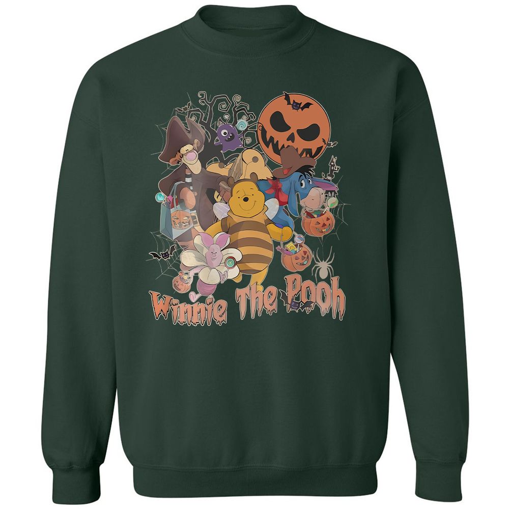 Classic Unisex Sweatshirt - 56C2P2KD - Forest Green - 4