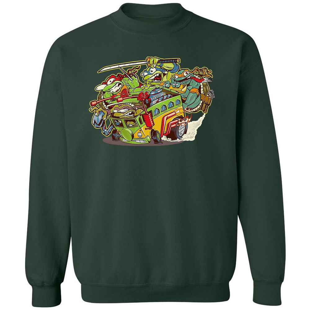 Classic Unisex Sweatshirt - CTDEFLTE - Forest Green - 4