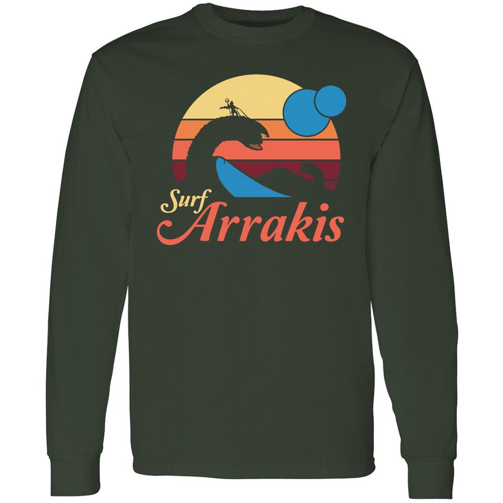 Long Sleeve T-Shirt - KTBMFR9F - Forest Green - 4