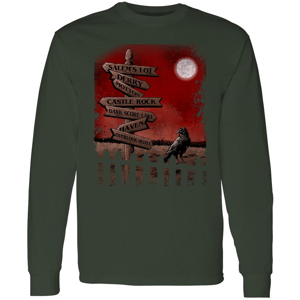 Long Sleeve T-Shirt - VPJMYFL9 - Forest Green - 4