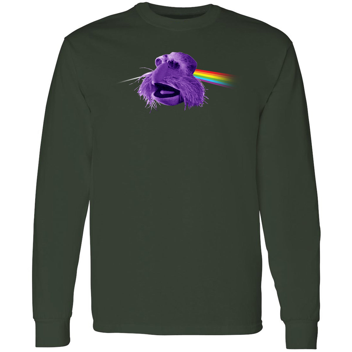 Long Sleeve T-Shirt - 48FY6RNY - Forest Green - 4